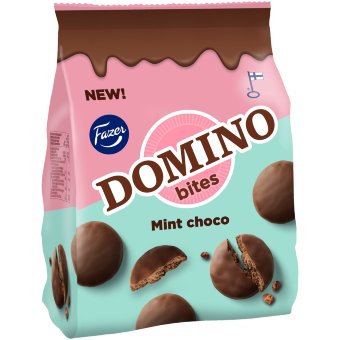 Печенье Domino Bites Mint 185 гр Печенье Domino Bites Mint 185 гр