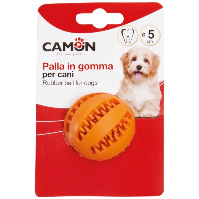 Дентальная игрушка для собак Camon мяч 5 см