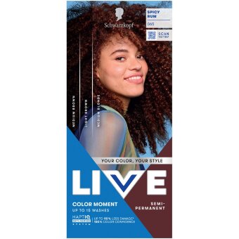 Крем-краска для волос Schwarzkopf LIVE UB 065 пряный ром