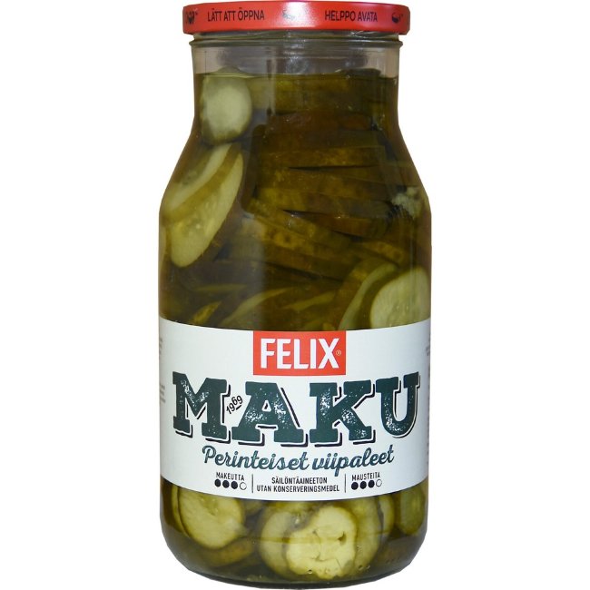 Ломтики огурцов Felix Maku в маринаде 1200/690 гр
