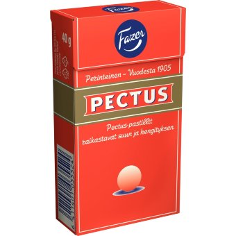 Мятные пастилки Pectus Fazer 40 гр