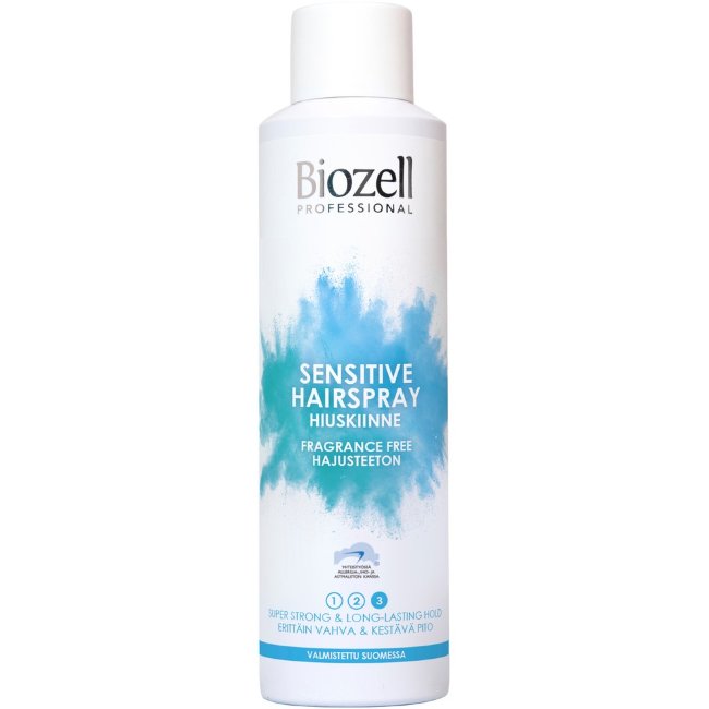 Лак для волос сильной фиксации без запаха Biozell Professional 250 мл Лак для волос сильной фиксации без запаха Biozell Professional 250 мл