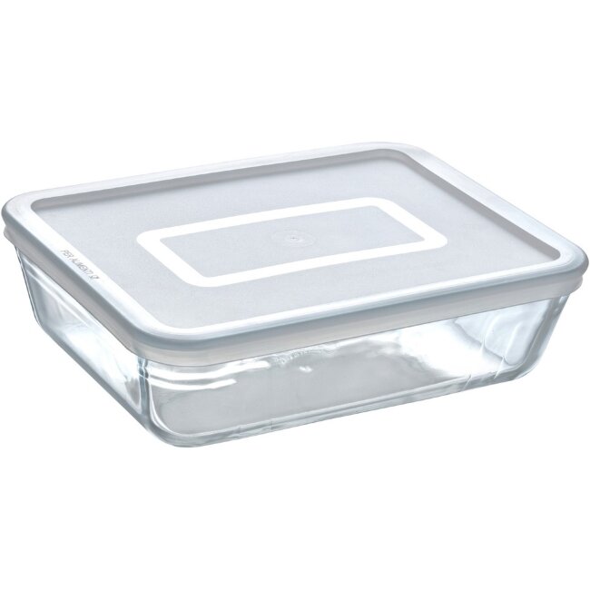 Стеклянная форма для запекания с крышкой Pyrex Cook & Freeze 27x22 см