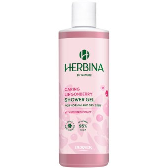 Гель для душа Herbina Caring Lingonberry 250 мл Гель для душа Herbina Caring Lingonberry 250 мл