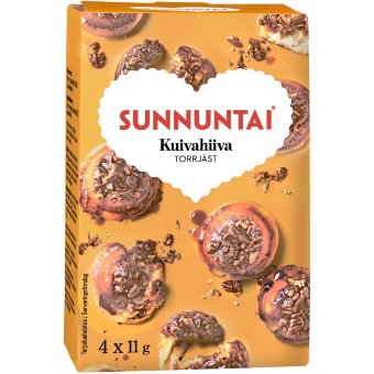 Сухие дрожжи Sunnuntai (Kuivahiiva) 4х11 гр Сухие дрожжи Sunnuntai (Kuivahiiva) 4х11 гр