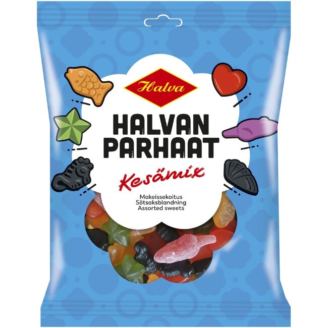Микс сладостей Halva Halvas Bästa Sommarmix 260 гр Микс сладостей Halva Halvas Bästa Sommarmix 260 гр