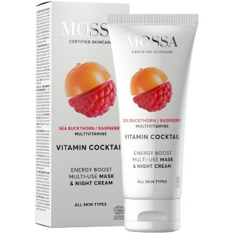 Маска/ночной крем Витаминный коктейль Mossa 60 мл Маска/ночной крем Витаминный коктейль Mossa 60 мл