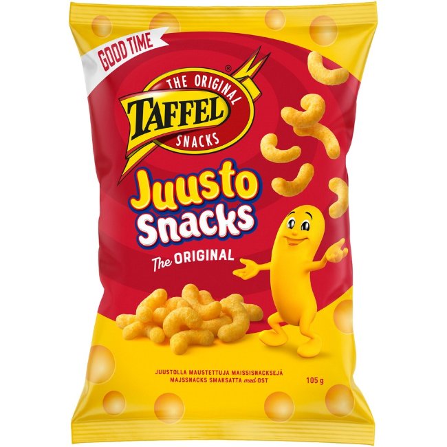 Сырные снеки Taffel Snacks Original 105 гр