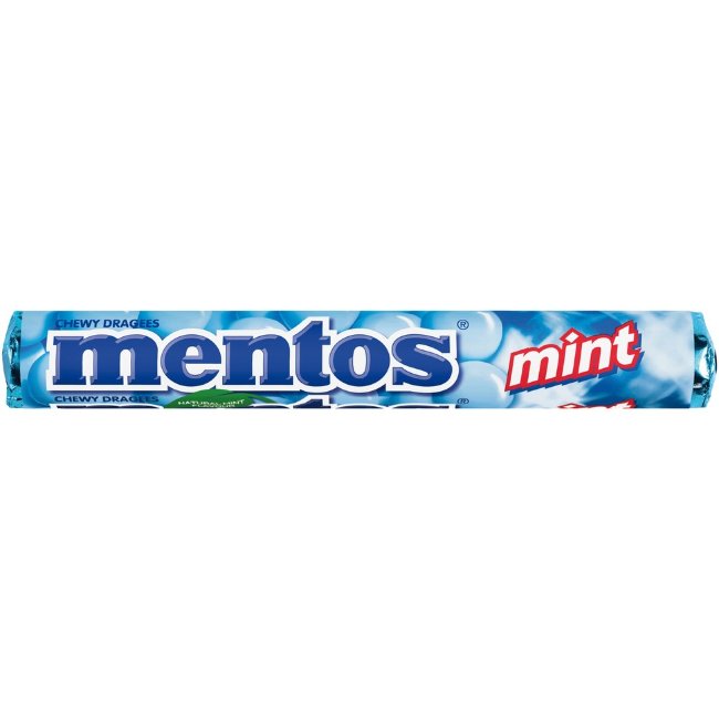 Жевательные конфеты с мятой Mentos Mint 38 гр