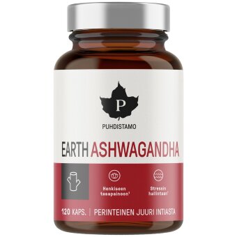 Капсулы Puhdistamo Earth Ashwagandha 120 шт