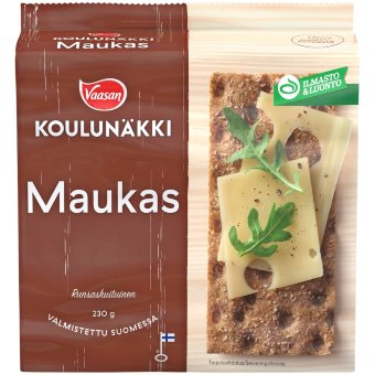 Цельнозерновые ржаные хлебцы VAASAN KOULUNÄKKI вкусные 230 гр Цельнозерновые ржаные хлебцы VAASAN KOULUNÄKKI вкусные 230 гр