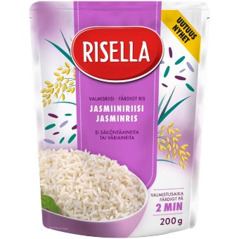 Готовый рис jasmiini Risella 200 гр Готовый рис jasmiini Risella 200 гр