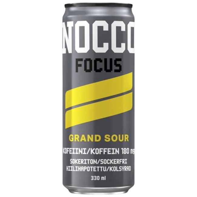 Газированный энергетический напиток NOCCO Focus Grand Sour 330 мл