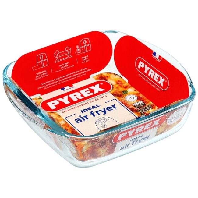 Стеклянная жаропрочная форма Pyrex для фритюрницы 1 л Стеклянная жаропрочная форма Pyrex для фритюрницы 1 л