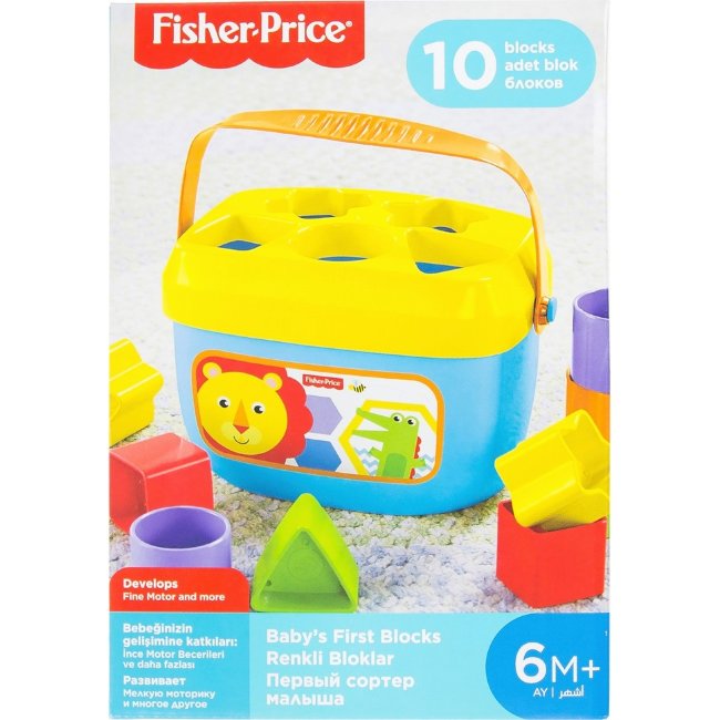 Развивающая игрушка Fisher Price Babys First Blocks 6 мес+