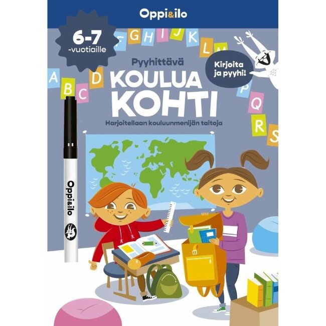 Раскраска-развивашка Laitila для школьников 6-7 лет — тренируем навыки, необходимые для школы Раскраска-развивашка Laitila для школьников 6-7 лет — тренируем навыки, необходимые для школы
