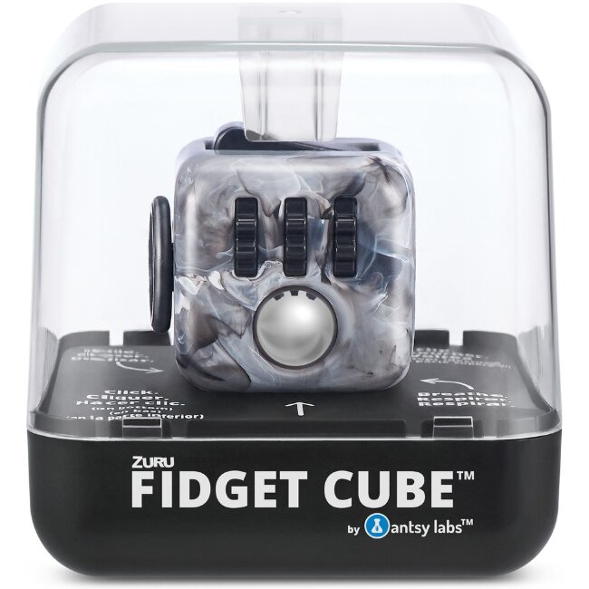 Антистрессовый кубик Fidget Marble Cube, разные варианты Антистрессовый кубик Fidget Marble Cube, разные варианты