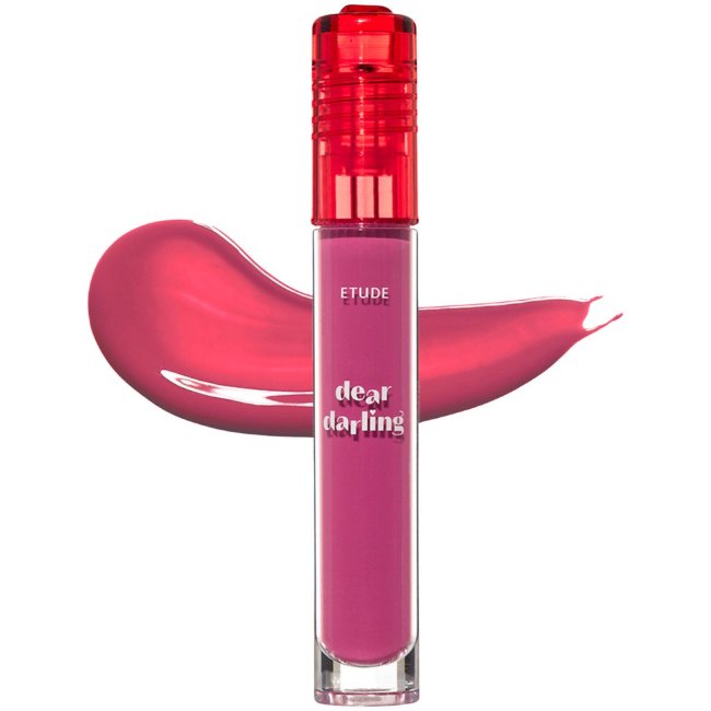 Гелевая тинт для губ Etude dear darling water gel tint 07 red bean pink 5 гр