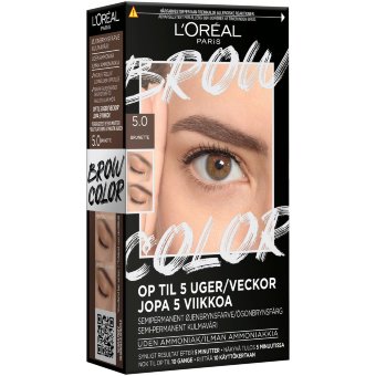 Набор для окрашивания бровей L'Oréal Paris Brow Color Kit 5.0 шатен 30 мл Набор для окрашивания бровей L'Oréal Paris Brow Color Kit 5.0 шатен 30 мл