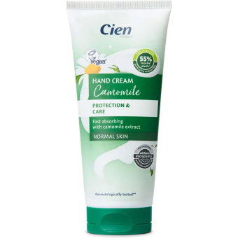 Крем для рук с натуральной ромашкой Cien Care with Natural Camomile 100 мл Крем для рук с натуральной ромашкой Cien Care with Natural Camomile 100 мл