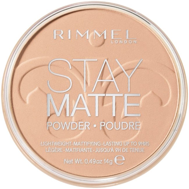 Пудра Rimmel Stay Matte прессованная 14 гр 005 silky beige