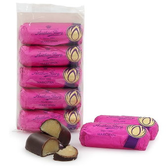 Марципановые батончики Anthon Berg 5шт/125 гр Марципановые батончики Anthon Berg 5шт/125 гр