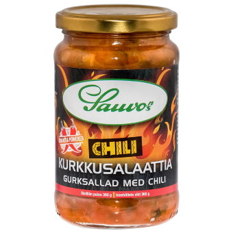 Огуречный салат Sauvon с чили 360 гр Огуречный салат Sauvon с чили 360 гр