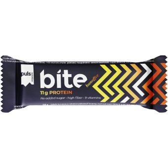 Протеиновый батончик PULS Bite низкосахарный Banoffee 35 гр Протеиновый батончик PULS Bite низкосахарный Banoffee 35 гр