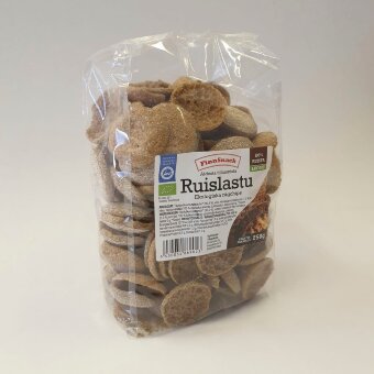 Хлебные чипсы FinnSnack 100% из цельнозерновой ржи Natural Luomu 250 гр Хлебные чипсы FinnSnack 100% из цельнозерновой ржи Natural Luomu 250 гр