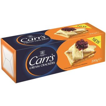 Соленое печенье Carr's Cream Cracker 200 гр Соленое печенье Carr's Cream Cracker 200 гр