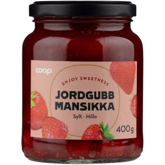 Клубничное варенье Coop 400 гр Клубничное варенье Coop 400 гр