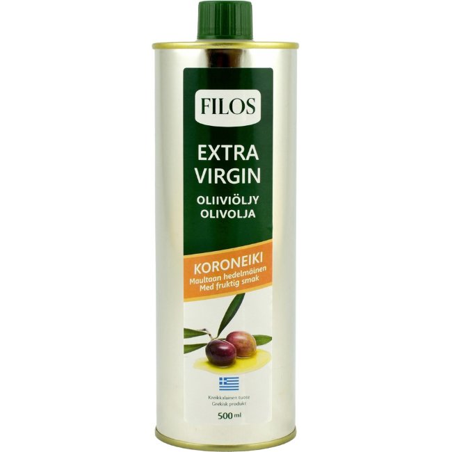 Оливковое масло Filos koroneiki extra virgin 500мл