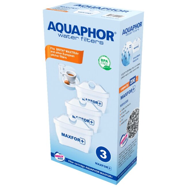 Фильтр для воды Aquaphor Maxfor+ (уп 3 шт) Фильтр для воды Aquaphor Maxfor+ (уп 3 шт)