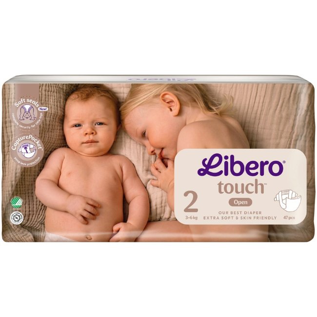 Трусики-подгузники Libero Touch размер 2 (уп 47 шт) 3-6 кг Трусики-подгузники Libero Touch размер 2 (уп 47 шт) 3-6 кг