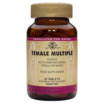 Витамины для женщин Female Multiple 60 табл Solgar Витамины для женщин Female Multiple 60 табл Solgar