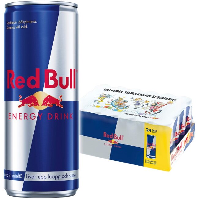 Энергетический напиток Red Bull (уп 24 шт) 250 мл