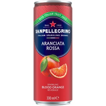 Освежающий напиток San Pellegrino Aranciata Rossa 0,33 л