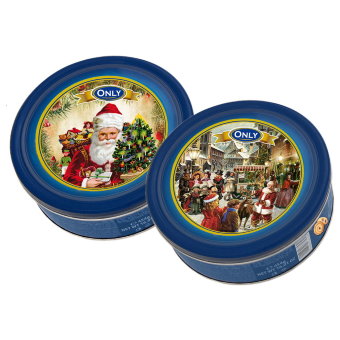 Рождественское сахарное печенье Only Butter Cookies 454 гр Рождественское сахарное печенье Only Butter Cookies 454 гр