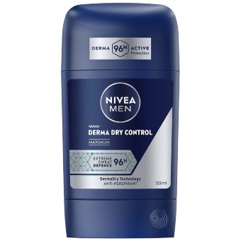 Антиперспирант-стик NIVEA MEN Derma Dry Control Maximum 50 мл Антиперспирант-стик NIVEA MEN Derma Dry Control Maximum 50 мл