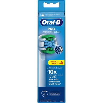 Насадки Oral-B PRO Precision Clean 4 шт Насадки Oral-B PRO Precision Clean 4 шт