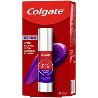 Отбеливающая сыворотка Colgate Max White Purple 40 мл Отбеливающая сыворотка Colgate Max White Purple 40 мл
