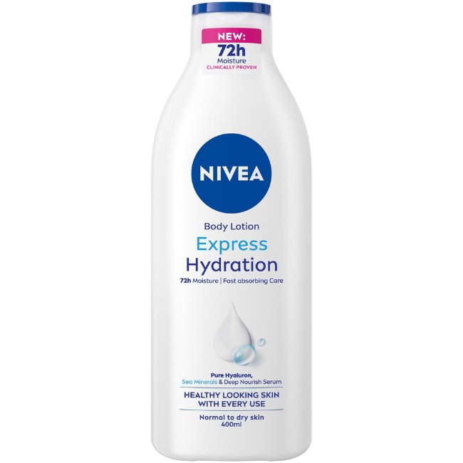 Лосьон для тела NIVEA Express Hydration 400 мл Лосьон для тела NIVEA Express Hydration 400 мл