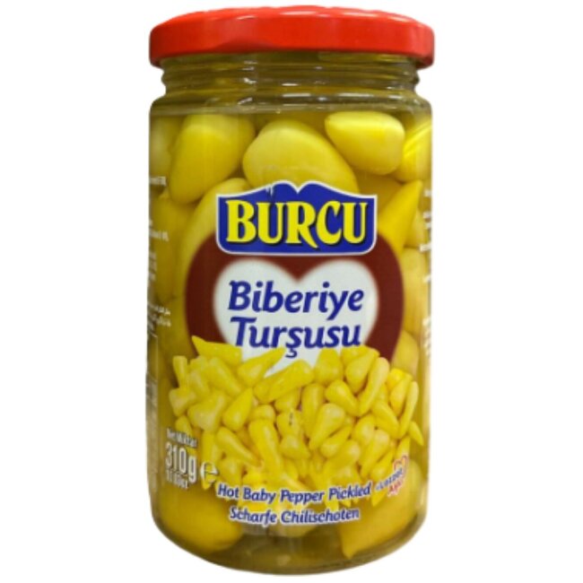 Маленькие острые перчики Burcu 310/150 гр