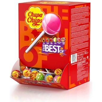 Карамель на палочке Chupa Chups 12 гр