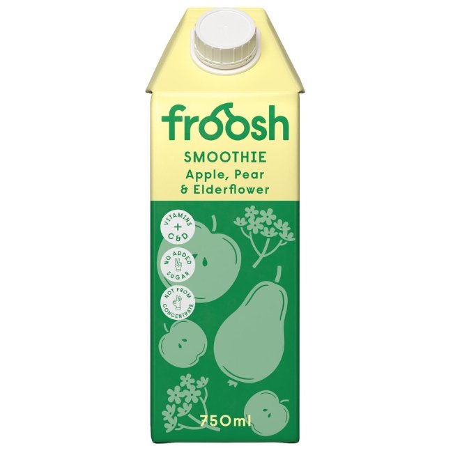 Смузи Froosh яблоко, груша, бузина 750 мл