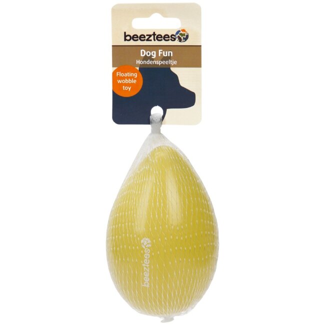 Игрушка для собак Beeztees Funny Egg 12,5 см желтая Игрушка для собак Beeztees Funny Egg 12,5 см желтая