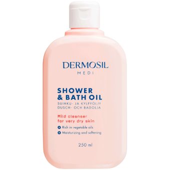 Масло для душа и ванны Dermosil 250 мл Масло для душа и ванны Dermosil 250 мл