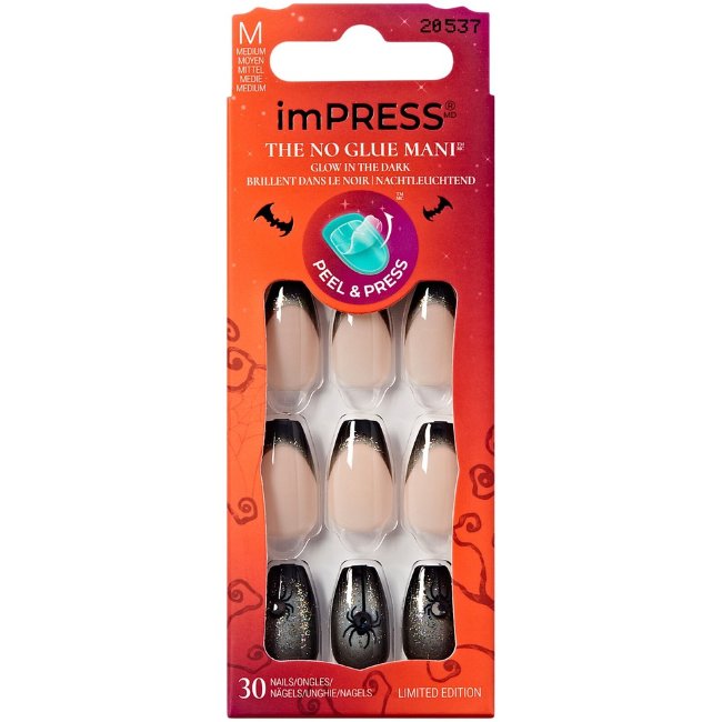 Накладные ногти Kiss imPress Halloween 2025 Bad Idea right 30 шт Накладные ногти Kiss imPress Halloween 2025 Bad Idea right 30 шт