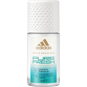 Дезодорант-ролл Adidas Pure Fresh 50 мл, унисекс