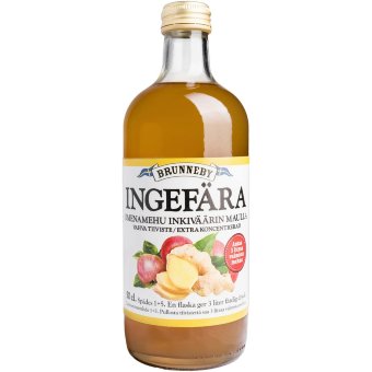 Концентрат сока имбиря Brunneby Ingefara 500 мл